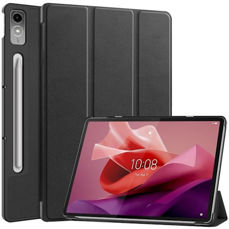 Tri-fold Veske til Lenovo Tab P12 - Svart