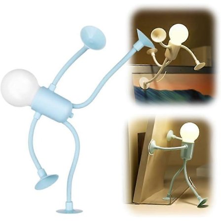 Formbar Morsom Sportsmann Nattlampe, DIY Form Nattlamper