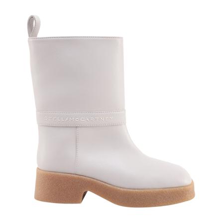 Stella McCartney Women Schoenen Ankle Laarzen , Wit , Dames , Maat: 40 EU