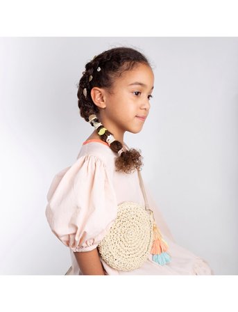 Mimi & Lula Cross Body Bag - Bora Bora Tassle - Beige - ONE SIZE