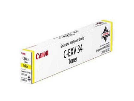 Canon Toner, C-EXV 34, gul, singelförpackning, 3785B002 - Lyreco - Toner och bläck - Tonerkassetter - Toner Canon