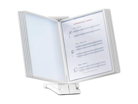 Bordstativ utan paneler A4 10 st - Lyreco - Kontorsmaterial - Till skrivbordet - Bordsställ och panelsystem