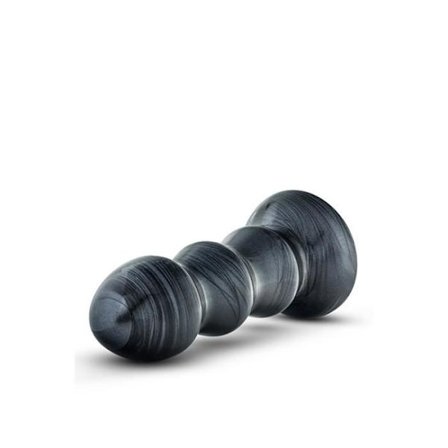 Bouchon anal - Black Jack - Jet Black - 7 tum - PVC - Flexibel