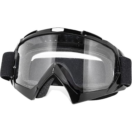 Moottoripyörälasit, lika- ja maastopyörälasit, ATV-lasit, maastoajoon, kypärälasit, läpinäkyvät