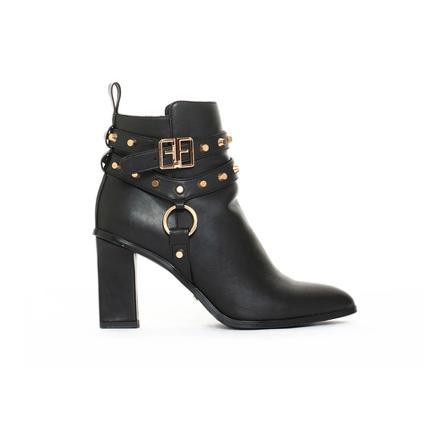 Fracomina, Heeled Boots Zwart, Dames, Maat:38 EU