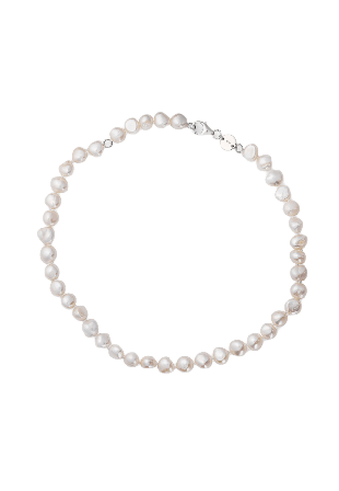 Charlotte Bonde STHLM Signature Vanity Pearl Necklace Smycken & klockor Dam Silver ONESIZE