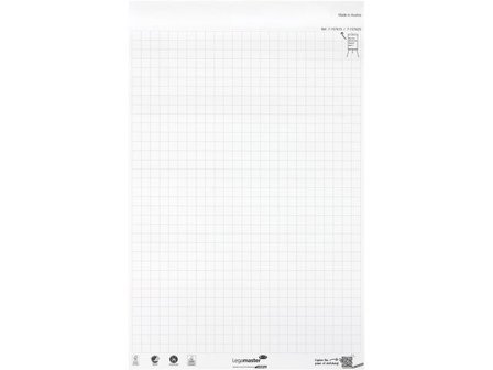 Legamaster Blädderblock Sketch Eco rutigt 2x50st - Lyreco - Kontorsmöbler och inredning > Blädderblock och ställ > Blädderblock