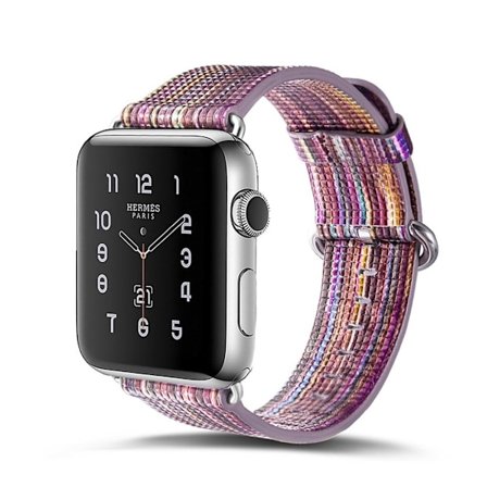 Apple Watch 42mm Klockband i äkta läder - Brun