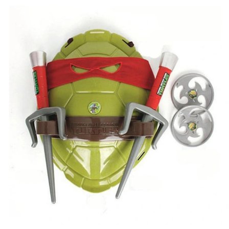 Teenage Mutant Ninja Turtles Party Kostume Ryggeskjold Maske til Drenge A