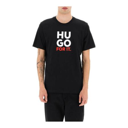 Hugo Boss T-Shirts svart, Herr, Herr, Storlek: S