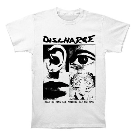 Discharge Hear Nothing Vit T-shirt