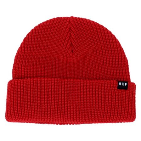 HUF - Röd shortbeanie Beanie - Usual Chili Pepper Short Beanie @ Hatstore