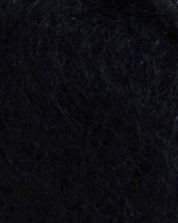Garn Brushed Alpaca 50g Svart