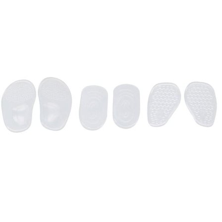 Gel forfodsindlæg - 1 par med blandede størrelser