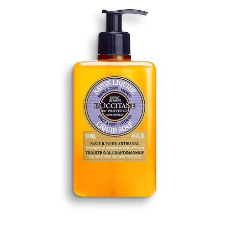 L'Occitane En Provence Shea Liquid Soap Lavender 500 ml, Skincare, Håndpleje, Håndsæbe