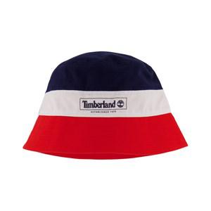 Kids - Timberland Kids Tricolor Logo Bucket Hat 56 cm - Headwear - 56 cm - Red