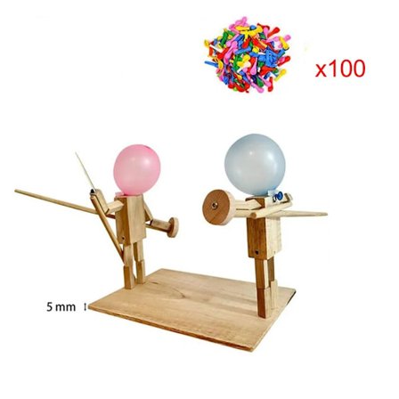 Ballong Bamboo Man Battle Treroboter Kampspill