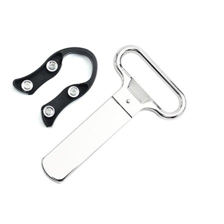 2 stk. To-benet korktrækker folieskærer vinåbner