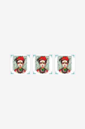 Paperproducts Design - Servetter Frida Memory the Heart 33x33 cm 3 st 20-pack - Flerfärgad - Servetter - Från Homeroom