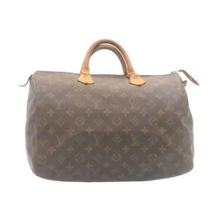 Louis Vuitton Vintage, Pre-owned Speedy 35 Monogram Handbag Bruin, Dames, Maat:ONE Size