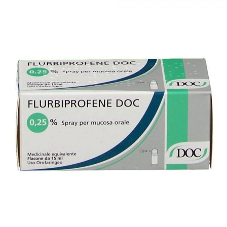 Flurbiprofene Doc Spray 15ml