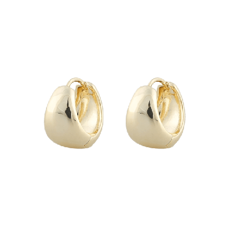 SNÖ of Sweden Core Pure Oval Earring Örhängen Dam Guld ONESIZE