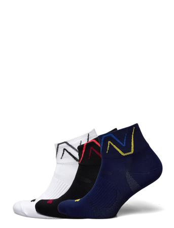 Running Ankle 3 Pairs Nilkkasukat Lyhytvartiset Sukat Valkoinen New Balance