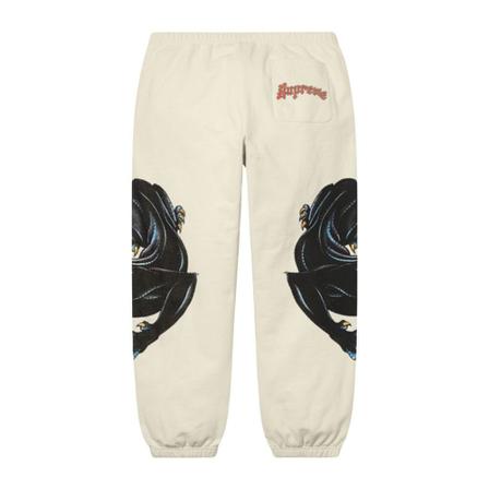 Supreme, Cropped Trousers Beige, Heren, Maat:M