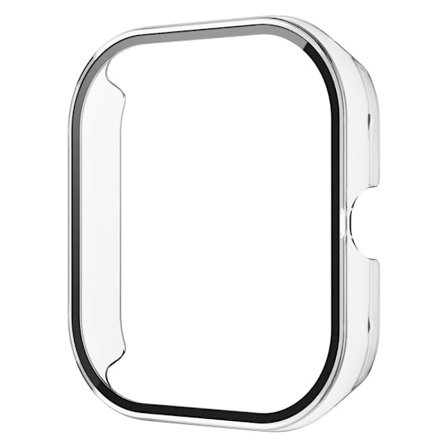 Xiaomi Redmi Watch 4 Watch Case Hard Impact-Resistant Cover with Tempered Glass Film - Transparent