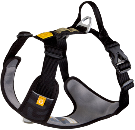 Woolly Wolf Roam Harness XS Black Ripple