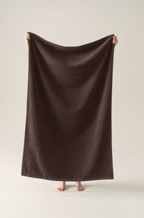 Jotex - Badehåndkle 100x150 Cm Sjokolade - JOEY - Kjøp Badelaken hos Jotex