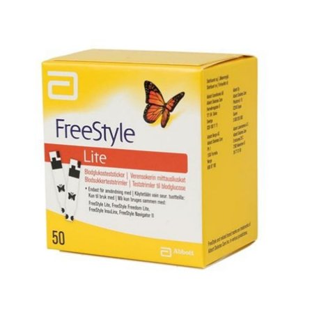 FreeStyle Lite Teststrimler ZipWik 50 stk, Medicin & Pleje, Hjemmetests, Øvrige Tests
