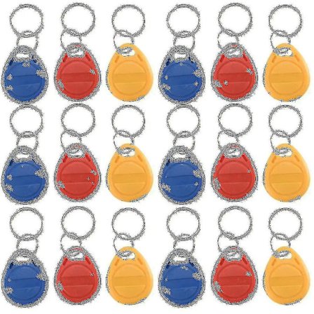 50 kpl T5577 tyhjä avaintag RFID-siru rengaskortteja avaintagit 125 kHz kopio uudelleenkirjoitettava kirjoitettava kopio