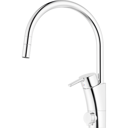 Mora MMIX II 332156 Köksblandare diskmaskinsavstängning, ledbar strålsamlare, Badrum