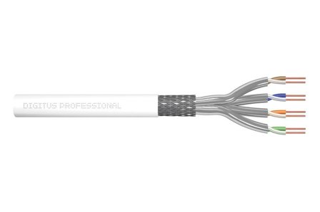 Digitus Professional samlet kabel - 305 m - hvit, RAL 9003