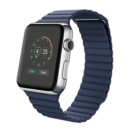Apple Watch 38mm Läderloop Armband