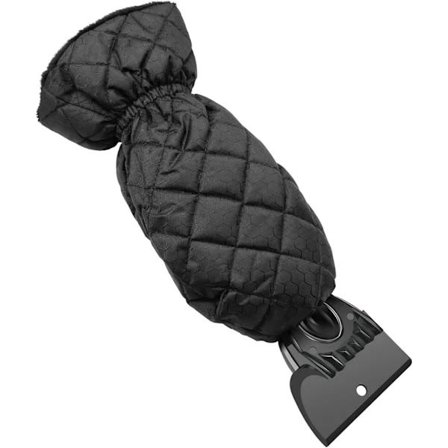 Isskrapa, Snöröjning med Frostskyddshandske Isskrapa, Bilruta Frost & Bilskrapnings Snöskyffel Verktyg-38x17 cm