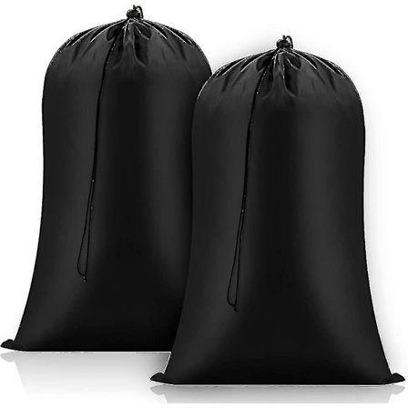 Ekstra store kraftige vaskeposer - 2-pakning, størrelse XL (90*120 cm) for skitne klær