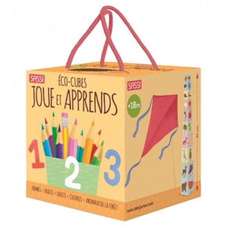 Utbildnings- och lärande kuber Lek och lär