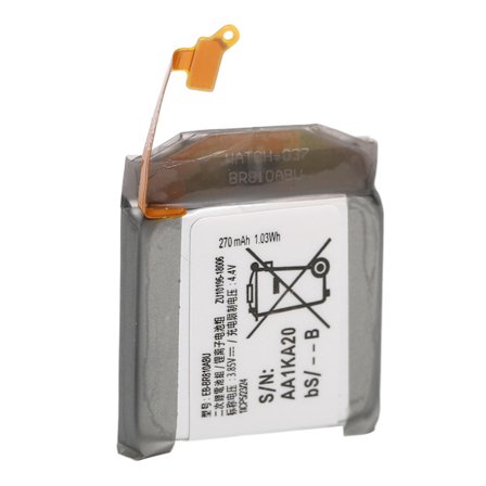 EB BR810ABU Batteribyte för Galaxy Watch Gear S4 42mm SM R810 R815U 1,03Wh 270mAh 3,85V litiumjonbatteri