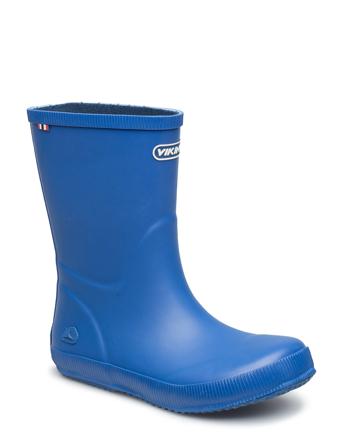 Classic Indie Shoes Rubberboots High Rubberboots Unlined Rubberboots Blå Viking