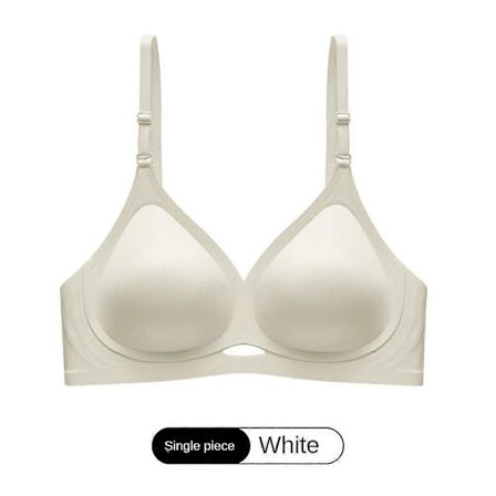 Sømløs BH til kvinder Små bryster Push Up BH'er Komfort Uden stålring Bralette Blød Sexet BH Kvindeligt lingeri S 32-78AB Champagnefarve