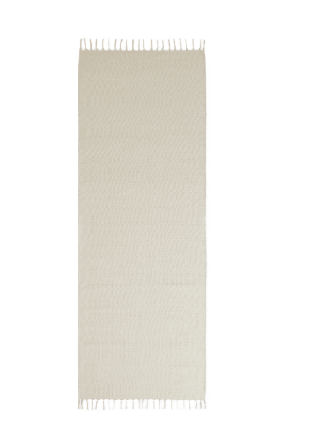 Åhléns Home Matta SAM 70x200 cm Mattor Vit ONESIZE