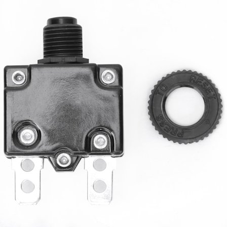 5 stk. Elektrisk luftkompressor strømbryter overbelastningsvern overstrømsbryter 12A