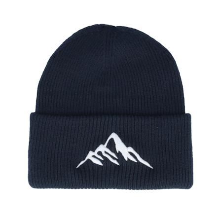 Wild Spirit - Bleu cuff Bonnet - Mountain 3d French Navy Soft Deep Cuff @ Hatstore