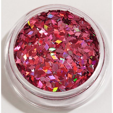 Kynsien glitter - Rhombus/Diamonds - Vaaleanpunainen - 8ml - Glitter