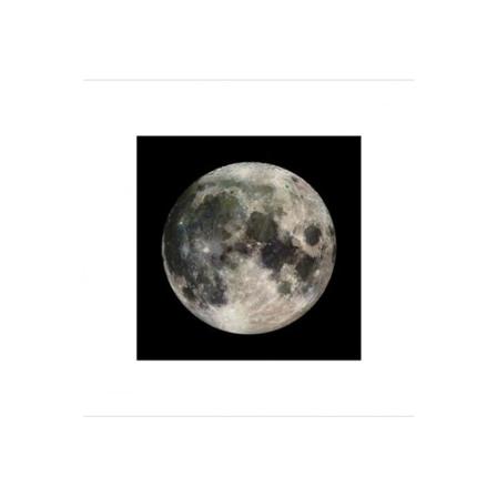 The Moon - Månen Multicolor