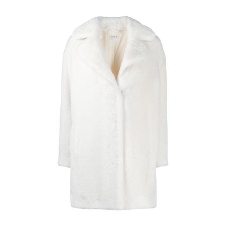 P.a.r.o.s.h., Single-Breasted Coats Biały, Kobieta, Rozmiar: XS