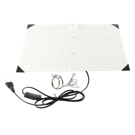 LED-kasvivalot Täysi spektri 360 LEDit Älykäs sisäkasvivalo Quantum-paneeli Koukulla sisäkasveille EU-pistoke 100-265V