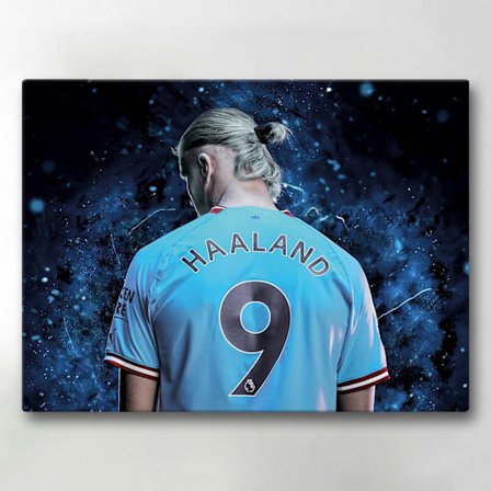 Lerretsbilde / Bilde - Haaland - 40x30 cm - Lerret